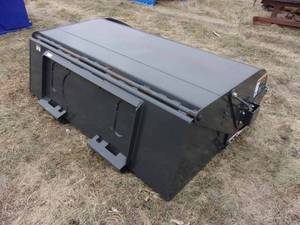 New Wolverine Attachments Skid-steer Mounted 72-inch Box Broom Sweeper