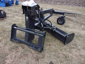 New Landhonor Attachments Skid-steer Mounted 8-foot, 6-Way Grader wController