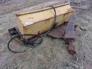 72-inch Skid-steer Mounted Sweeper Attachment, working condition unknown