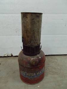 lot 70 image: Antique auto heater