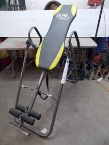 lot 76 image: pure fitness inversion table