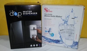 lot 77 image: Every Drop Water Dispenser and Home Soda Maker.