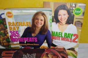 lot 78 image: COOKBOOKS Rachal Ray, Pillsbury, Betty Crocker and More.