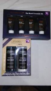 lot 114 image: Mens Beard Essentials Kit with Body Care.