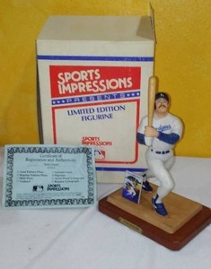 lot 164 image: Sports Impressions Kirk Gibson Figurine.