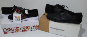 lot 222 image: New Muk Luks and Call It Spring Shoes.