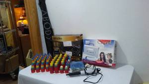 lot 231 image: Soft Bonnet Hair Dryers, Rollers, Mannequin Head Stand, And More