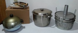 lot 289 image: Angel Food Pans, Pot, Ice Bucket, And More.