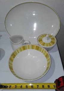 lot 294 image: Tea Sets, Coffee Mugs, Bowls and Plates.
