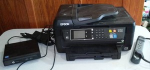 lot 317 image: Emerson Printer and HP Pro Desk