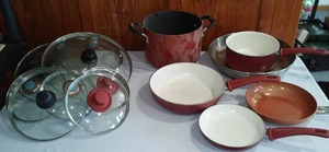 lot 338 image: Pots And Pans.