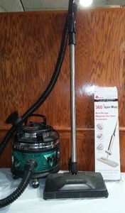 lot 384 image: Filter Queen Vacuum and Spin Mop.