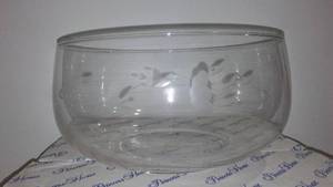 lot 228 image: Princess House Heritage 9 in. Bowl.