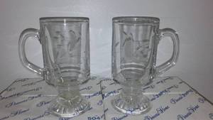 lot 224 image: Princess House Heritage Irish mugs (8)