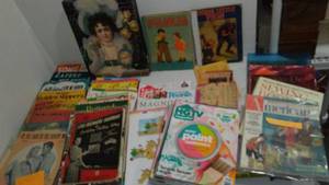 lot 298 image: Vintage and Craft magazines, puzzle books, Sheet music and more.