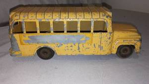 lot 330A image: Vintage Hubley School Bus.