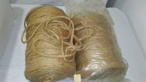 lot 376 image: Rolls Of Jute Rope (2) (Sisal)