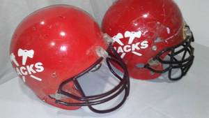 lot 383 image: Football Helmets