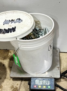 63LB Bucket of Hardware