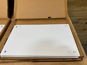 lot 27 image: SAGINAW Lot of 24 Mounting Plates - White - BCA14-20P13