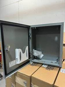 lot 31 image: SAGINAW Lot of 16 Industrial Control Panel Enclosures - 3919190