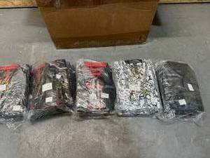 lot 39 image: LOT of 15 Packages of Long Sleeve Button-up Shirts - Varying Sizes