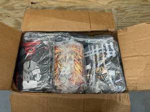 lot 41 image: LOT of 20 Packages of Long Sleeve Button-Up Shirts - Varying Sizes