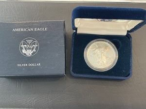 lot 33 image: 1993 Silver Eagle