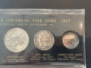 lot 38 image: 1967 Canada Centennial Coin Set