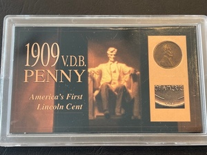 lot 54 image: 1909 VDB Lincoln Cent
