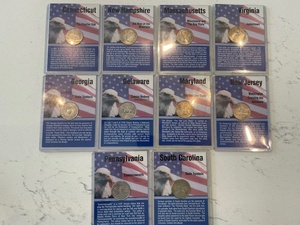 lot 80 image: Uncirculated State Quarters