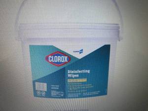 Clorox Disinfecting Wipes, White, C...