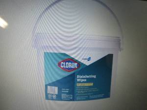 Clorox Disinfecting Wipes, White, C...
