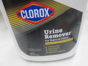 3 Gallons Clorox Urine Remover...