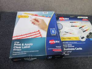 Avery Business Cards, Print & Apply...