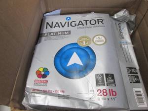 5 Reams Navigator Platinum Paper, 2...