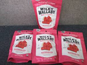 4- 7.05 oz Wiley Wallaby Watermelon...
