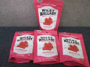 4- 7.05 oz Wiley Wallaby Watermelon...