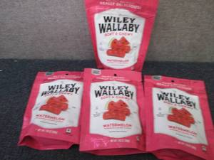 4- 7.05 oz Wiley Wallaby Watermelon...