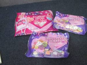 3- 14 oz Brachs Converstion Hearts...
