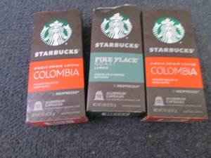 3- 10 pks Starbucks Nespresso Capsu...