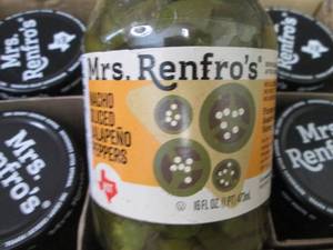 6- 16 oz Jars Mrs. Renfros Nacho S...