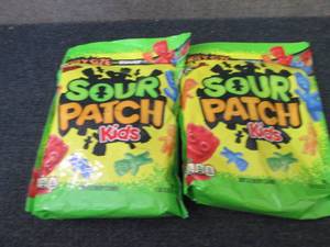 2- 1lb 12.8 oz Bags Sour Patch Kids...