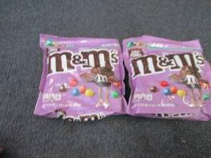 2- 17.24 oz Bags Fudge Brownie M&M...