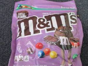 2- 17.24 oz Bags Fudge Brownie M&M...