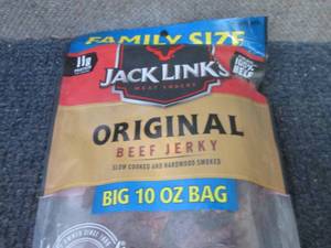 2- 10 oz Jack Links Original Beef J...