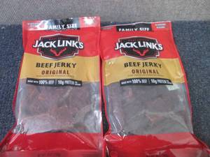 2- 10 oz Jack Links Original Beef J...