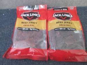 2- 10 oz Jack Links Original Beef J...
