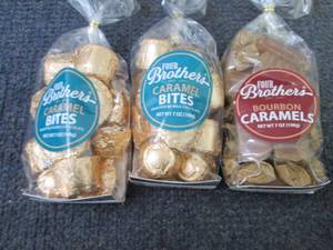 3- 7 oz Four Brother Caramel Bites ...