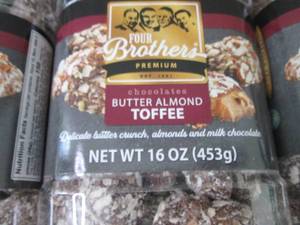 3- 16 oz Four Brothers Butter Almon...